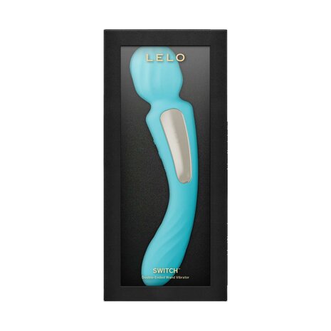 LELO - Switch - Dubbelzijdige Wand Vibrator & G-spot Vibrator - App Control - Aqua