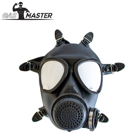 GASMASTER Army Gasmasker – Zwarte Lenzen