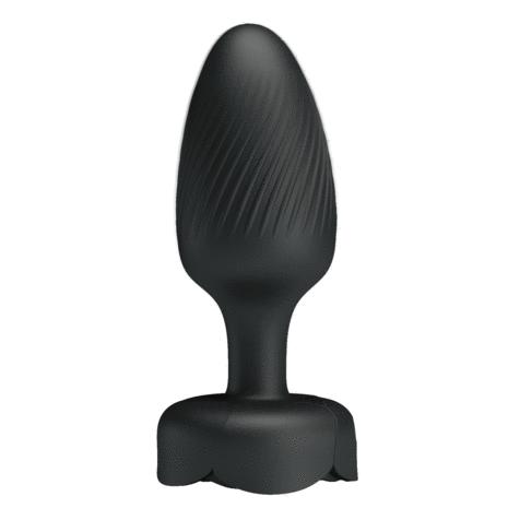 Pretty Love - Varian - Kleurveranderende lichtgevende vibrerende buttplug - Zwart