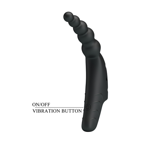 Pretty Love - Jordin - Krachtige Vinger Vibrator - Zwart