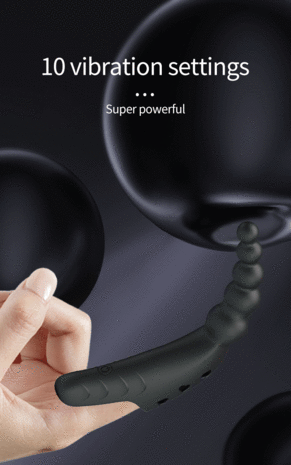 Pretty Love - Jordin - Krachtige Vinger Vibrator - Zwart