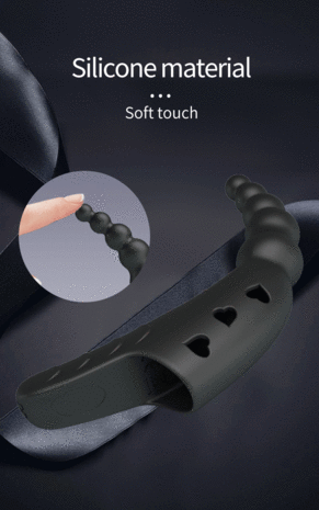 Pretty Love - Jordin - Krachtige Vinger Vibrator - Zwart