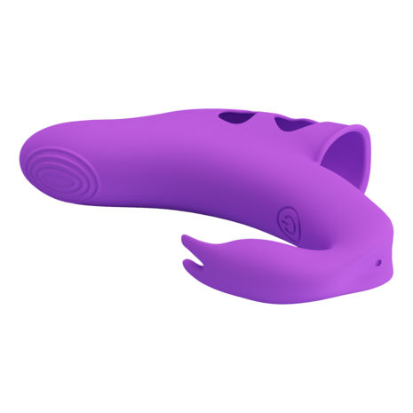 Pretty Love - Yenna - Krachtige Vinger Vibrator - Paars