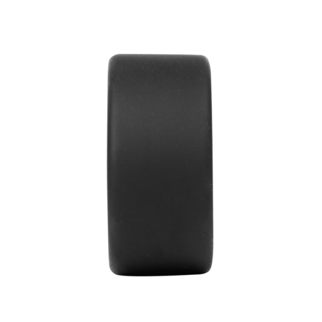 Rimba - Siliconen Scrotumring - Ballstretcher - Hoogte 20 mm - Zwart