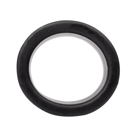 Rimba - Siliconen Scrotumring - Ballstretcher - Hoogte 40 mm - Zwart