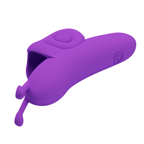 Pretty Love - Snail - Krachtige Vinger Vibrator - Paars
