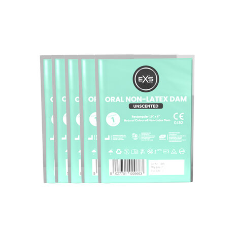 EXS Non-Latex Oral Dam / Beflapje - 1 stuk
