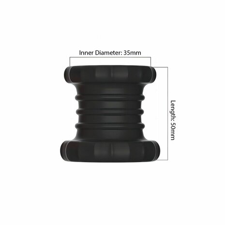 Kiotos - Siliconen Cockring & Ball Stretcher-  Ultra