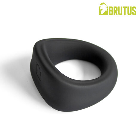Brutus - Cocklifter - Superzachte Siliconen Cockring - Zwart