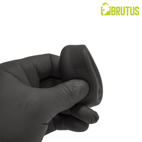 Brutus - Cocklifter - Superzachte Siliconen Cockring - Zwart
