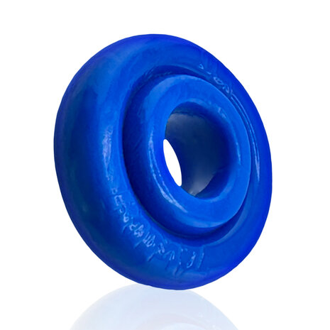 Oxballs - Rimz Softlips - Siliconen/TPR Cockring - Blauw