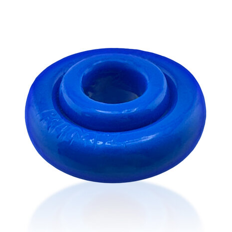 Oxballs - Rimz Softlips - Siliconen/TPR Cockring - Blauw