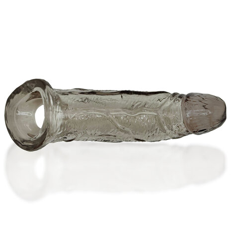 Oxballs - Coach - Penis Sleeve - Siliconen/TPR - Rookgrijs