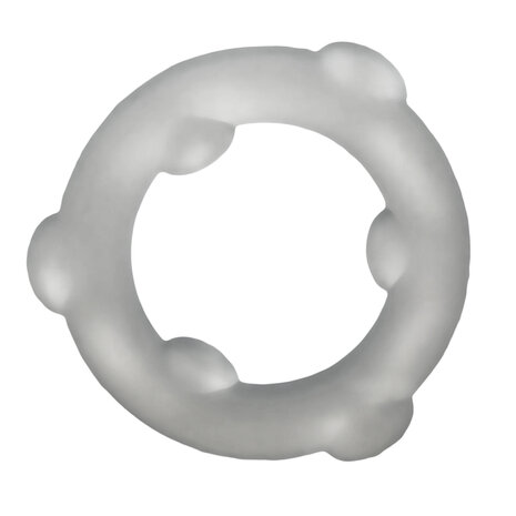 Oxballs - Spinner - Siliconen Cockring - Transparant