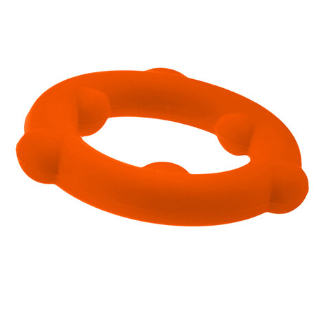 Oxballs - Spinner - Siliconen Cockring - Oranje