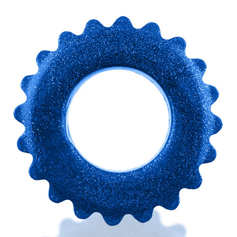 Oxballs - Plushy - Cockring – Blue Fire