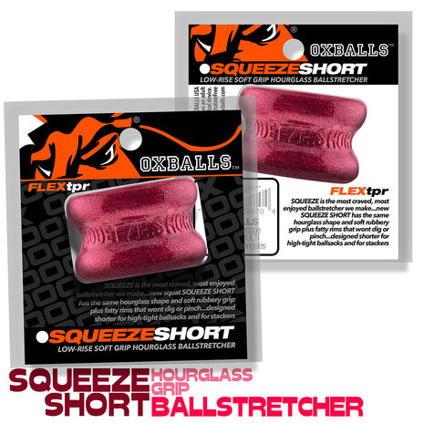 Oxballs - Squeeze Short - Ballstretcher - Cherry Lips