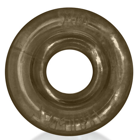 Oxballs - Rimz Big Softlips - Siliconen/TPR Cockring - Rookgrijs