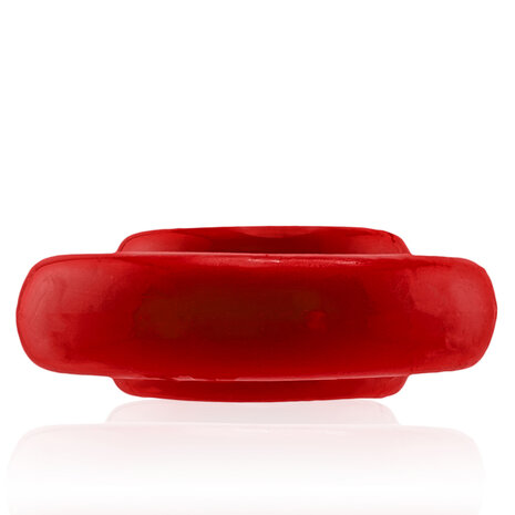Oxballs - Rimz Big Softlips - Siliconen/TPR Cockring - Rood