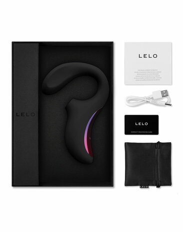 Lelo - Enigma - G-spot en Luchtdruk Vibrator - Zwart