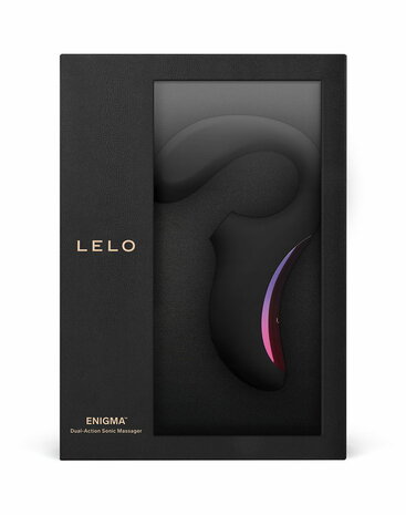 Lelo - Enigma - G-spot en Luchtdruk Vibrator - Zwart