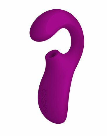 Lelo - Enigma - G-spot en Luchtdruk Vibrator - Deep Pink
