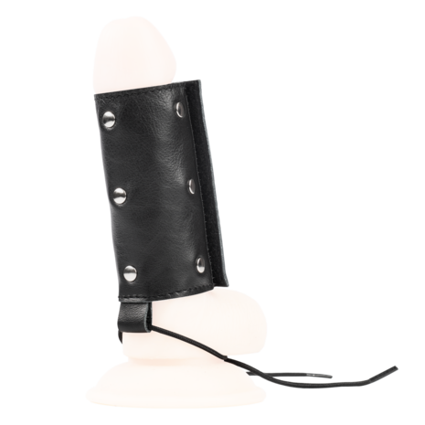 Rimba - Lederen Peniskoker met Spijkers - Zwart