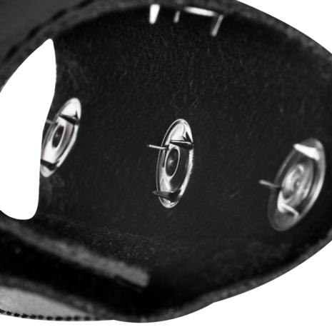 Rimba - Lederen Peniskoker met Spijkers - Zwart