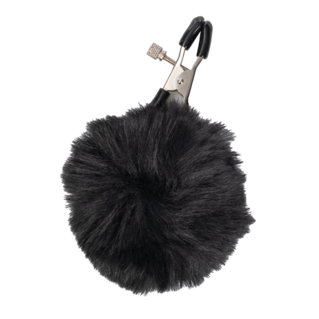 Rimba - Tepelklemmen met Pompons - Zwart