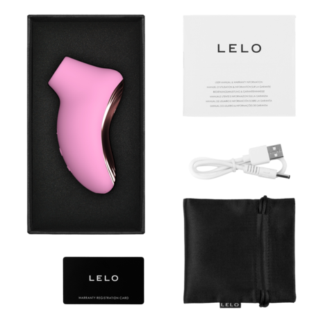 Lelo - Sona 2 Travel - Luchtdruk Vibrator - Roze