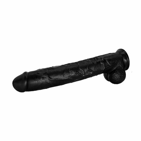 Kiotos Cox Mega Dildo Nr. 9 - 48 x 8 cm - Zwart