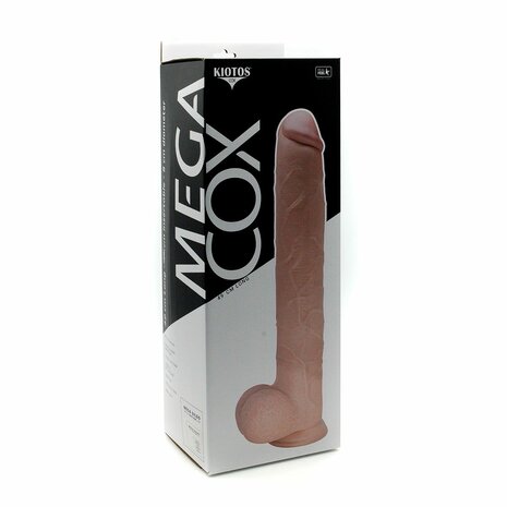 Kiotos Cox Mega Dildo Nr. 9 - 48 x 8 cm - Lichte Huidskleur