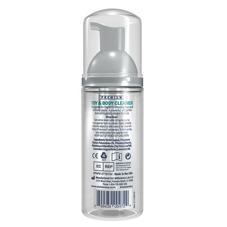 Swiss Navy - Toy & Body Cleaner - Schuim - 50 ml