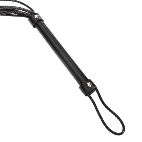 Rimba - BDSM Flogger met Rozen - Zwart/Rood