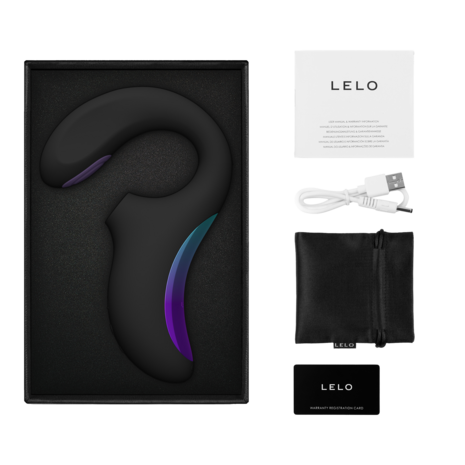 Lelo - Enigma Double Sonic - Drievoudige stimulatie - App Control - Zwart