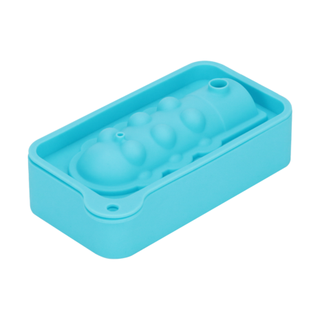 LoveToy - Siliconen IJsblokjesvorm - Mini Penis - Blauw