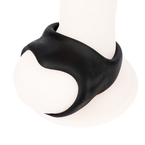 Rimba - Siliconen Cockring met Mondje voor Clitoris Stimulatie