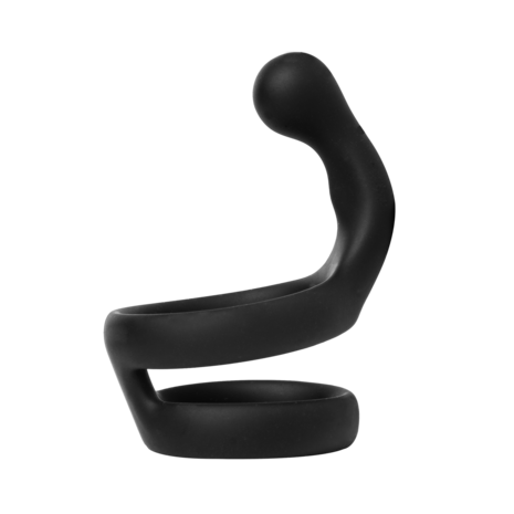 Rimba - Siliconen Cockring met Stimulerend Balletje