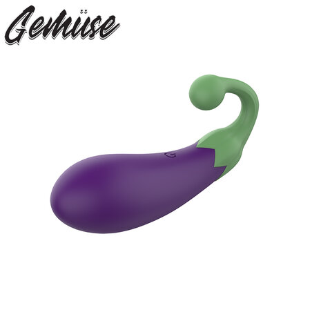 Gem&uuml;se - The Cutie Eggplant  - Vibrerende Groente Mini Vibrator