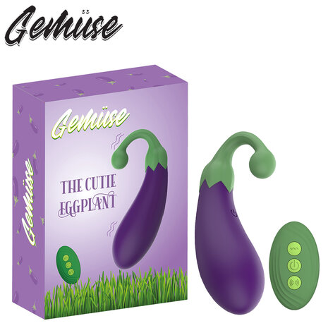 Gem&uuml;se - The Cutie Eggplant  - Vibrerende Groente Mini Vibrator