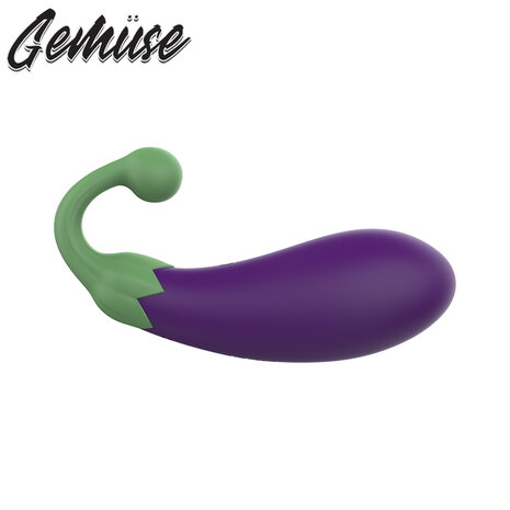 Gem&uuml;se - The Cutie Eggplant  - Vibrerende Groente Mini Vibrator