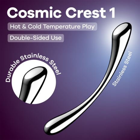 Satisfyer - Cosmic Crest 1 - RVS Dildo