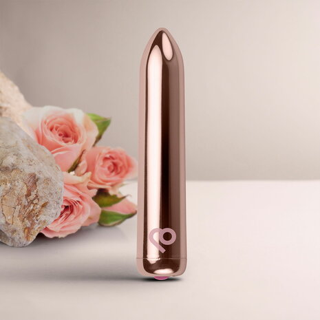 Rocks-off - Oplaadbare Bullet Vibrator - Ros&eacute; Goud