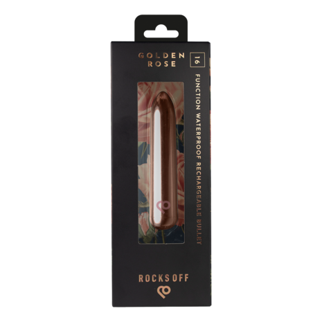 Rocks-off - Oplaadbare Bullet Vibrator - Ros&eacute; Goud