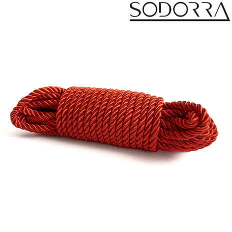 SODORRA - Shibari Bondagetouw - Rood - 10 meter
