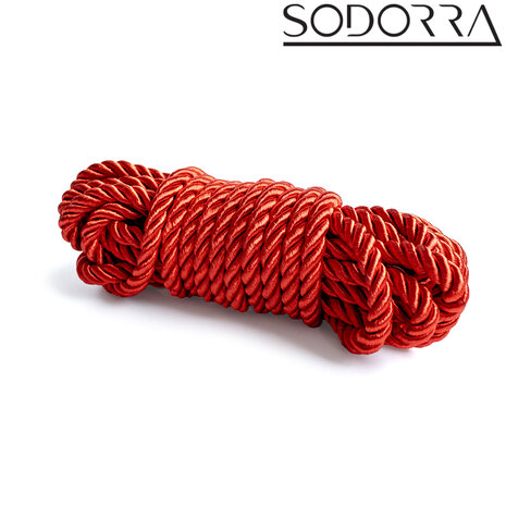 SODORRA - Shibari Bondagetouw - Rood - 5 meter