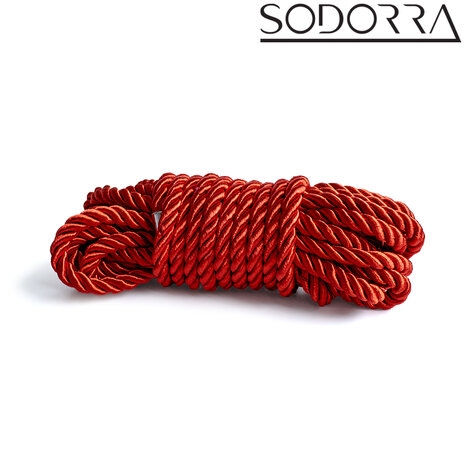 SODORRA - Shibari Bondagetouw - Rood - 5 meter