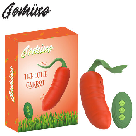 Gem&uuml;se - The Cutie Carrot - Vibrerende Groente Mini Vibrator