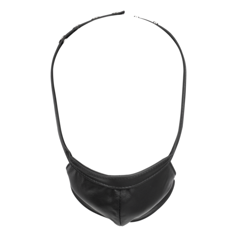 Rimba - Lederen Muilkorf - Zwart