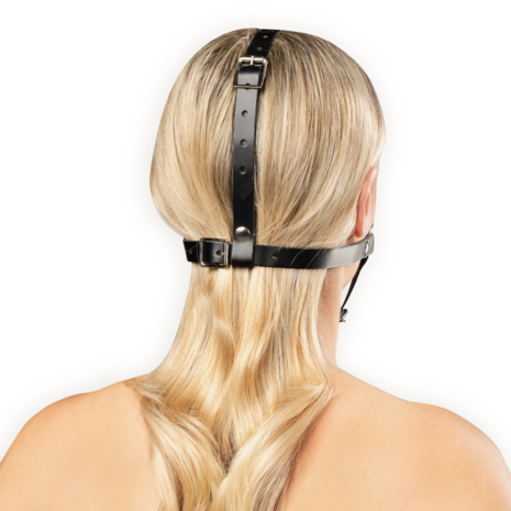 Rimba - Lederen Hoofdharnas - Zwart